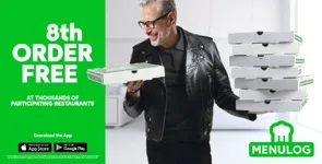 Menulog × Jeff Goldblum — campaign asset
