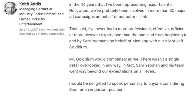 Menulog × Jeff Goldblum — campaign asset